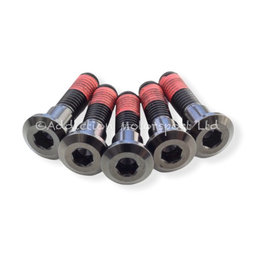 Black titanium rear disc - titanium,