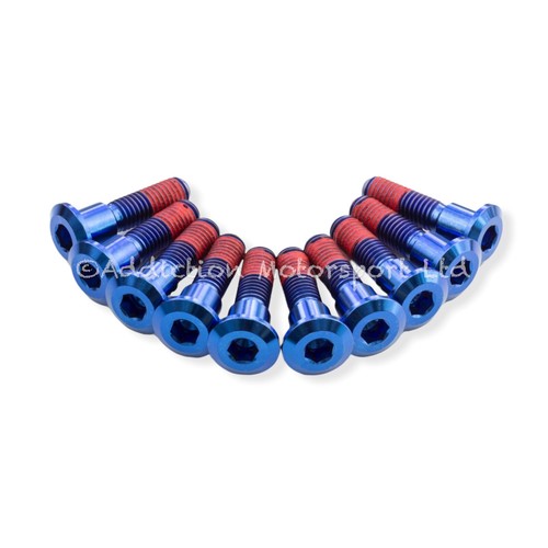 10x blue titanium front disc - 10x,